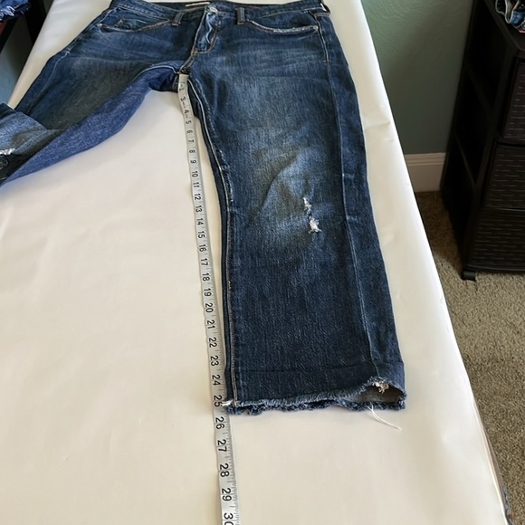 Pilcro and The Letterpress Anthropologie Slim Boyfriend Crop Size 27 - Picture 7 of 16